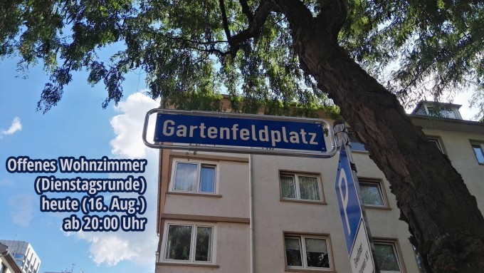 16. August, Gartenfeldplatz, Neustadt, Mainz 20:00